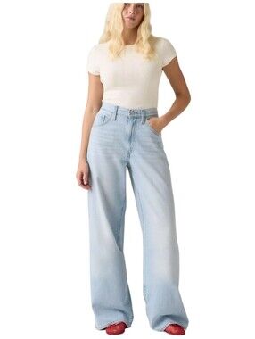 Levi's Cinch Baggy Jeans Size 32 X31 Women's New With Tag